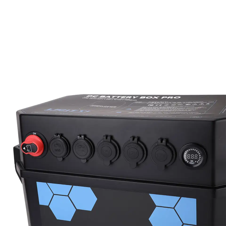 Licitti ABS 12v lifepo4 battery box (battery not included )