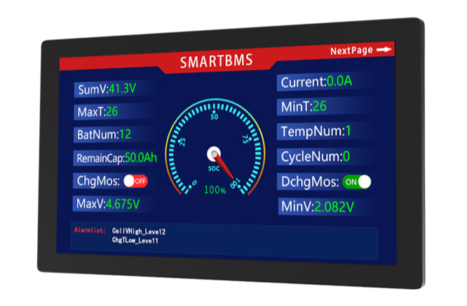 Daly smart bms Accessories (new series) 3s-24s 12v-72v 30a-500a BT UART RS485 CAN light board temperature sensor LCD display function