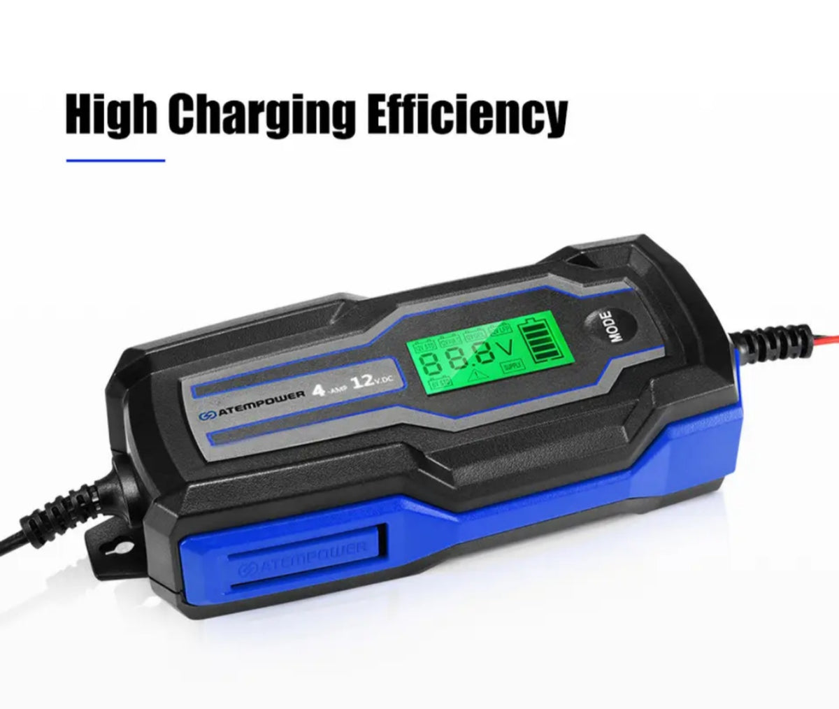 Atem power Smart Battery Charger 4A 6V/12V