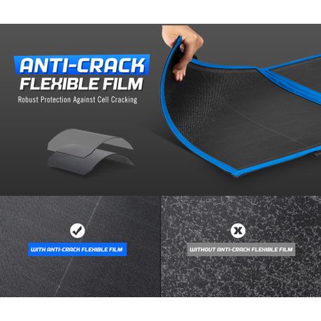 ATEM POWER High Efficiency HPBC 300W Portable Foldable Solar Panel Blanket